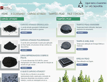 Tablet Screenshot of guaramex.com.br